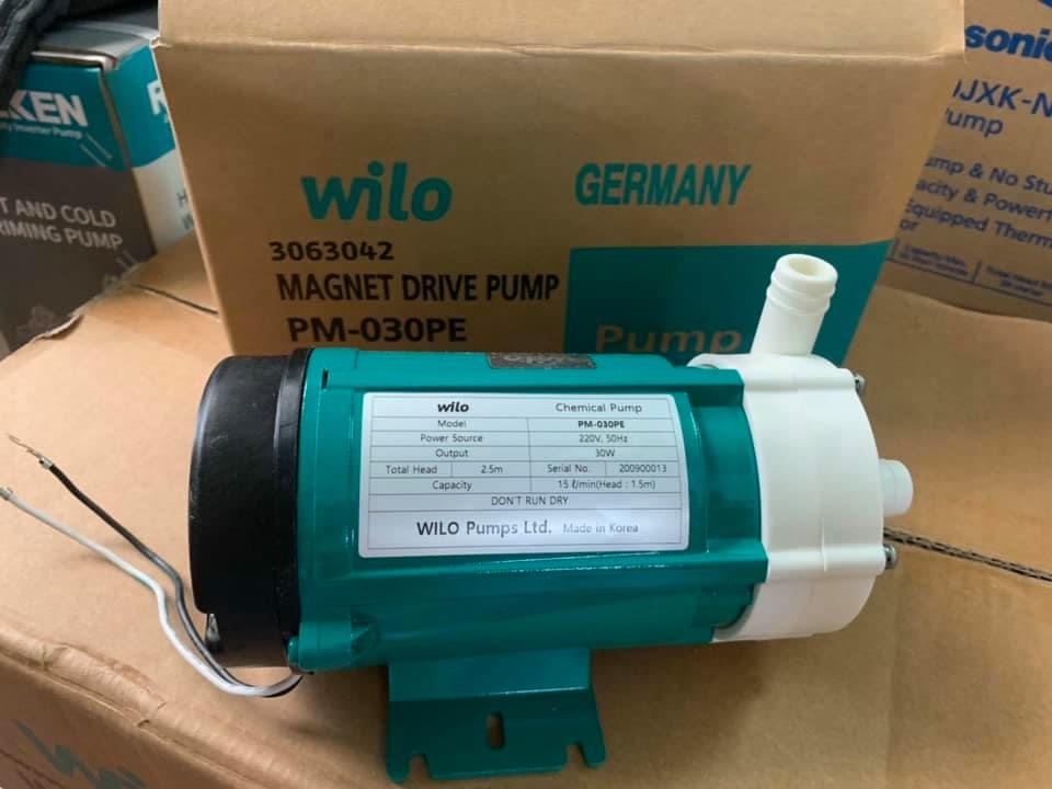 Máy bơm hoá chất dạng từ WILO PM 051NE