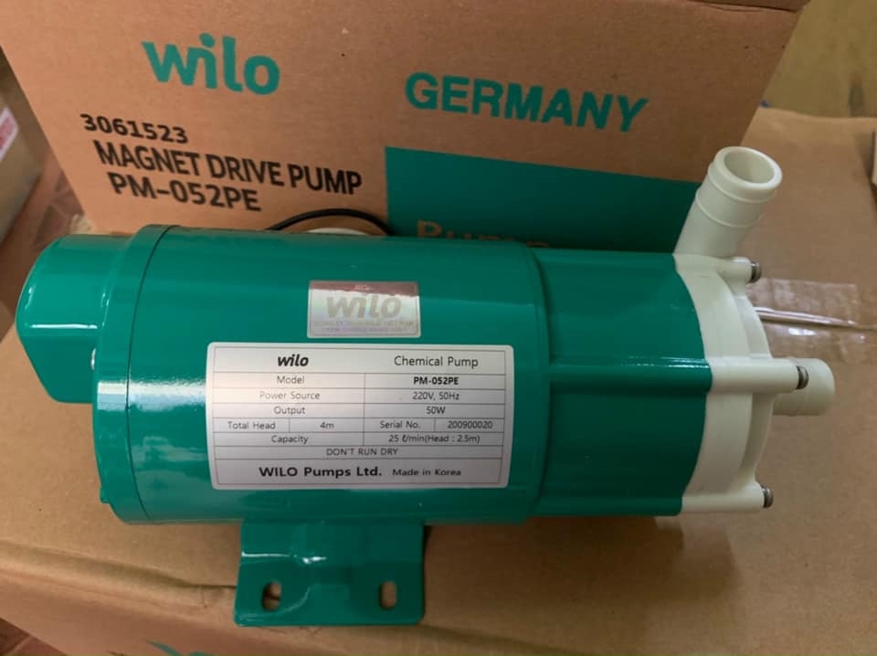 Máy bơm hoá chất dạng từ WILO PM 052PE