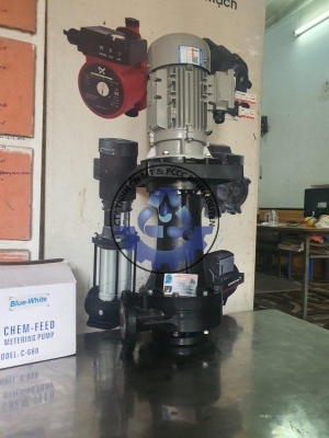 Máy Bơm Hoá Chất Trục Đứng Guobao KD-65VK(P)-105