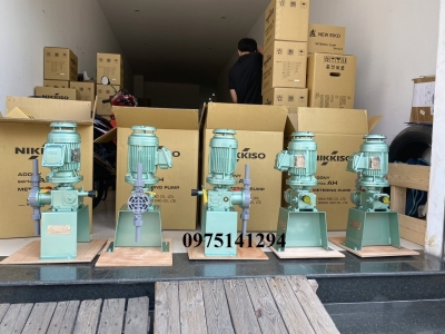 Bơm Định Lượng Hóa Chất Nikkiso AHB 62 PVC
