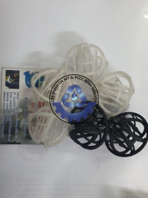 Đệm Vi Sinh Dạng Cầu D50 (Màu Trắng)