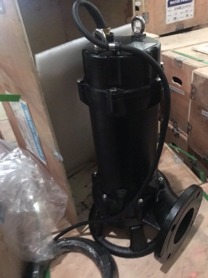 Máy bơm chìm nước thải cánh cắt rác 80WQC30-25-3 3Kw