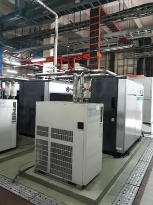 MÁY NÉN KHÍ TRỤC VÍT HITACHI 15kw-20Hp