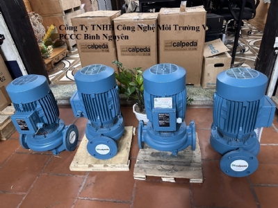 Bơm Ly Tâm Trục Đứng Inline Calpeda NR 65/160A/A